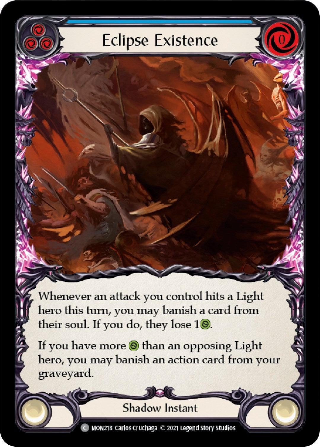 Eclipse Existence (218) [MON] - Flesh and Blood TCG Single
