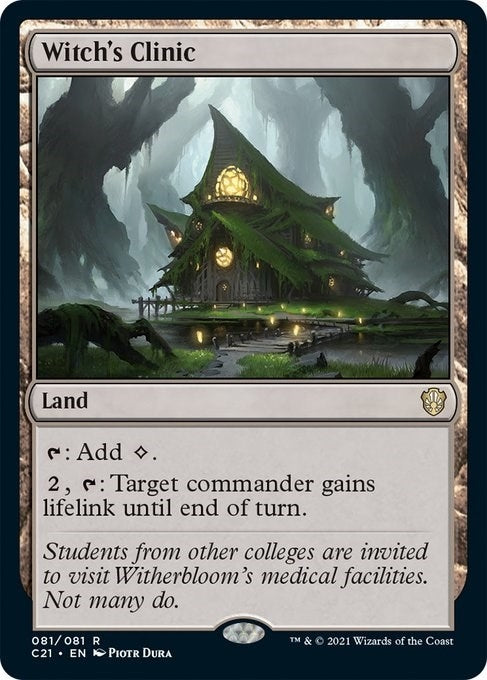 Witch’s Clinic (81) [C21] - MTG Single