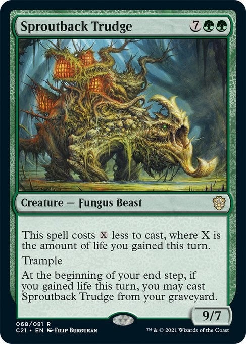 Sproutback Trudge (68) [C21] - MTG Single