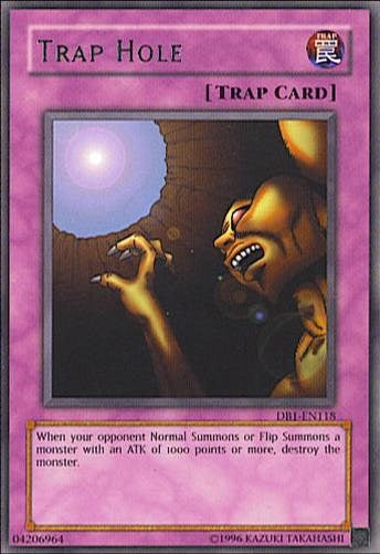 Trap Hole (1118) (DB1) - YuGiOh Single