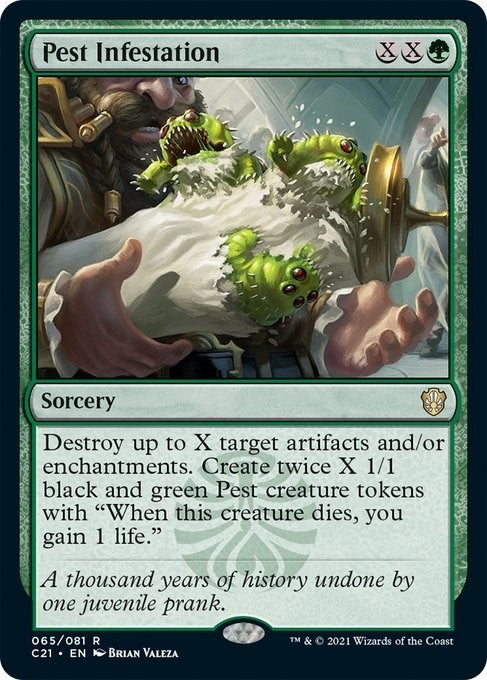 Pest Infestation (65) [C21] - MTG Single
