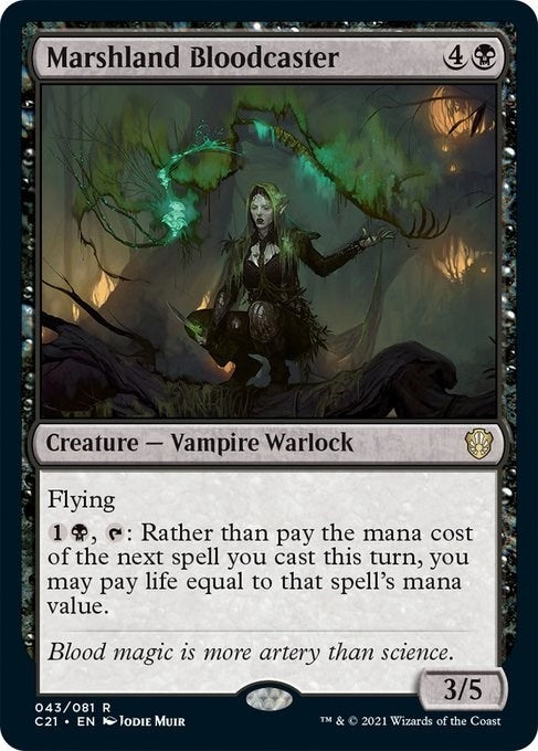 Marshland Bloodcaster (43) [C21] - MTG Single