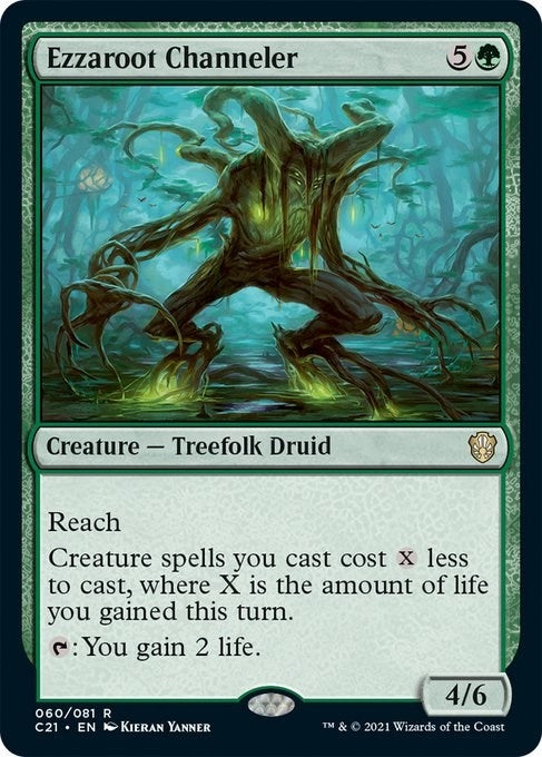 Ezzaroot Channeler (60) [C21] - MTG Single