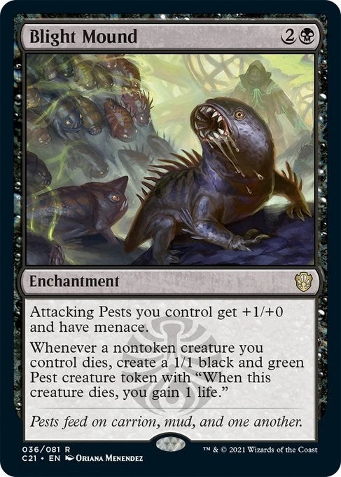 Blight Mound (36) [C21] - MTG Single