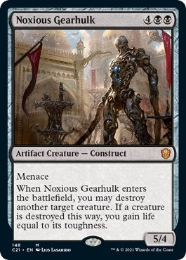 Noxious Gearhulk (148) [C21] - MTG Single