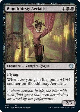 Bloodthirsty Aerialist (136) [C21] - MTG Single