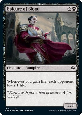 Epicure of Blood (143) [C21] - MTG Single