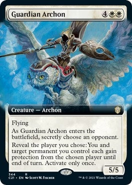 Guardian Archon (Extended Art) (344) [C21] - MTG Single