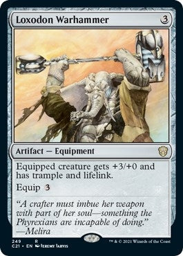 Loxodon Warhammer (249) [C21] - MTG Single