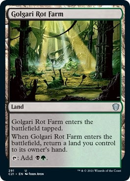 Golgari Rot Farm (291) [C21] - MTG Single