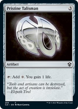 Pristine Talisman (258) [C21] - MTG Single
