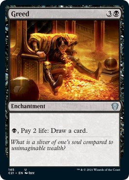 Greed (145) [C21] - MTG Single