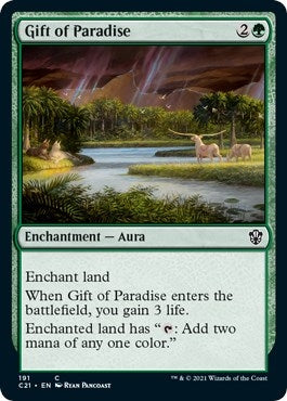 Gift of Paradise (191) [C21] - MTG Single