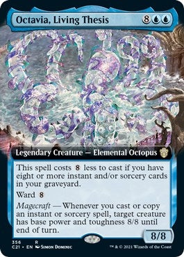 Octavia Living Thesis (Extended Art) (356) [C21] - MTG Single