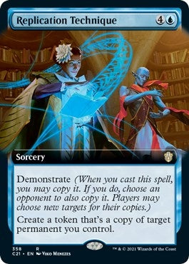 Replication Technique (Extended Art) (358) [C21] - MTG Single