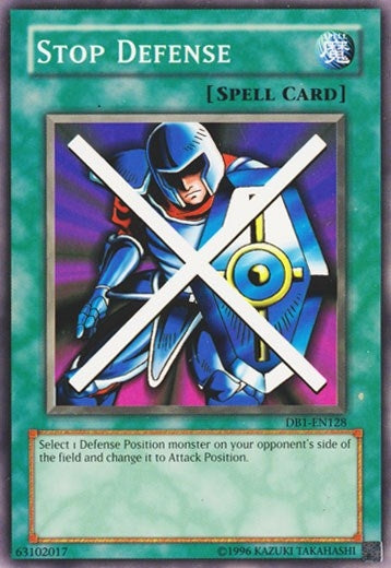 Stop Defense (1128) (DB1) - YuGiOh Single