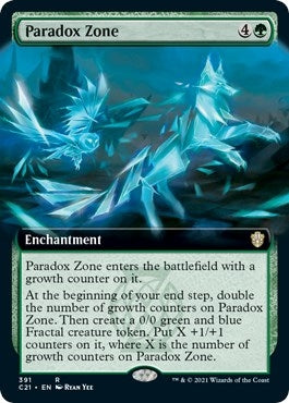Paradox Zone (Extended Art) (391) [C21] - MTG Single