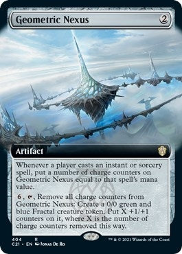 Geometric Nexus (Extended Art) (404) [C21] - MTG Single