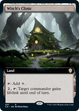 Witch’s Clinic (Extended Art) (407) [C21] - MTG Single
