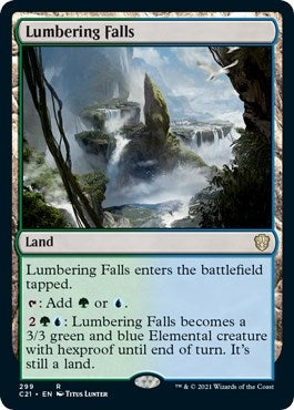 Lumbering Falls (299) [C21] - MTG Single