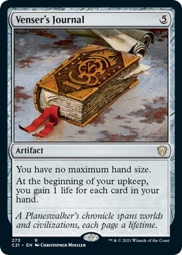 Venser’s Journal (273) [C21] - MTG Single