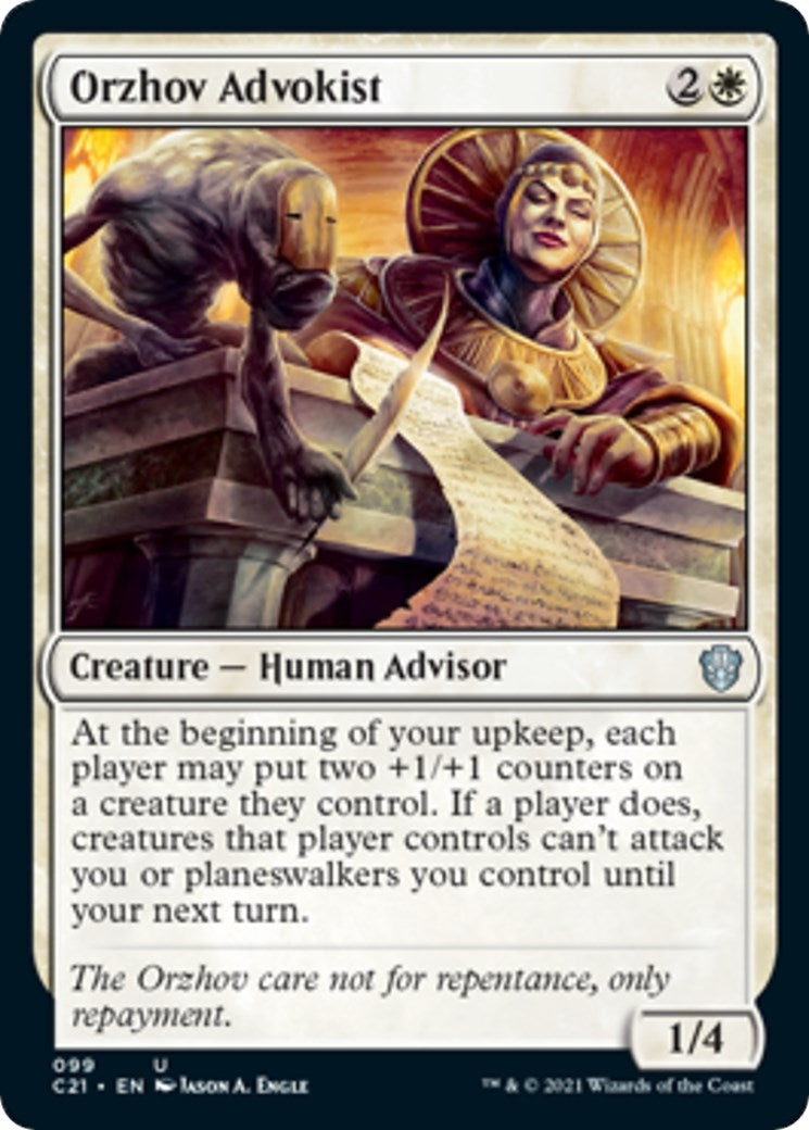 Orzhov Advokist (99) [C21] - MTG Single