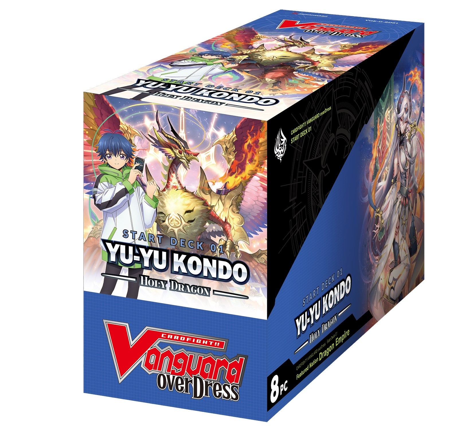 Yu-yu Kondo -Holy Dragon- Starter Deck Display [D-SD01] - Cardfight Vanguard Sealed