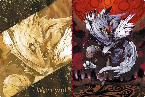 Bushiroad Rubber Mat Collection Vol.800: Usotsuki Jinrou - Werewolf (800) - Playmats Sealed