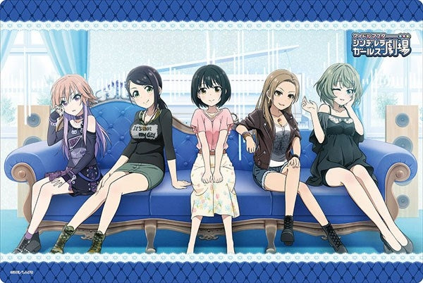 Bushiroad Rubber Mat Collection Vol.561: The IDOLM@STER Gekijou - Kaede Kako Asuka Ryo & Aki (561) - Playmats Sealed