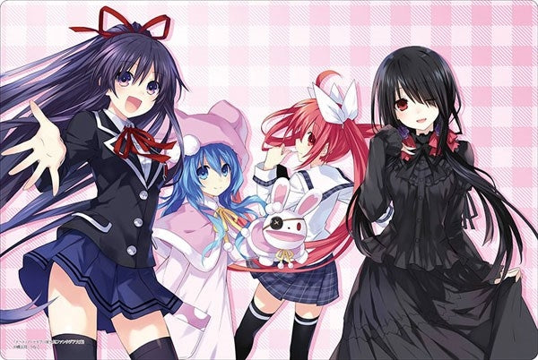 Bushiroad Rubber Mat Collection Vol.806: Fujimi Fantasia Bunko Date A Live - Tohka Yoshino Kotori Kurumi (806)