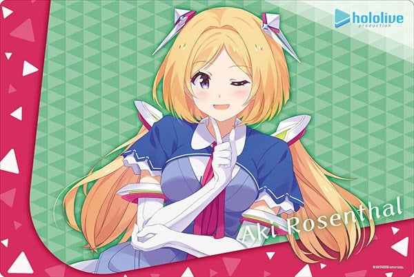 Bushiroad Rubber Mat Collection Vol.817: Hololive Production - Aki Rosenthal - 2nd fes. Beyond the Stage ver. (817)
