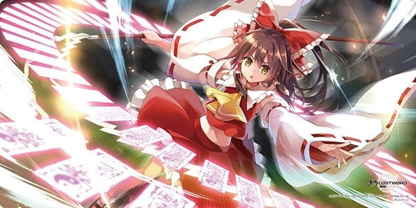 Bushiroad Rubber Mat (Horizontal) Touhou LostWord - Mysterious Flying Miko - Playmats Sealed