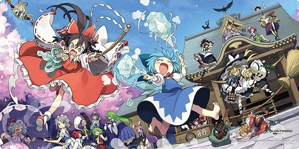 Bushiroad Rubber Mat (Horizontal) Touhou LostWord - Lively Grounds - Playmats Sealed