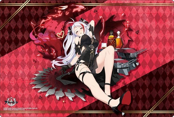 Bushiroad Rubber Mat Collection Vol.878: Azur Lane - Prinz Eugen Cordial Cornflower ver. (878) - Playmats Sealed