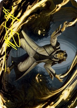 Leonin Lightscribe Art Card (Gold-Stamped Signature) (3) [ASSTX] - MTG Single