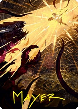 Defiant Strike Art Card (Gold-Stamped Signature) (62) [ASSTX] - MTG Single