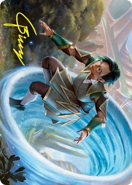 Vortex Runner Art Card (Gold-Stamped Signature) (6) [ASSTX] - MTG Single