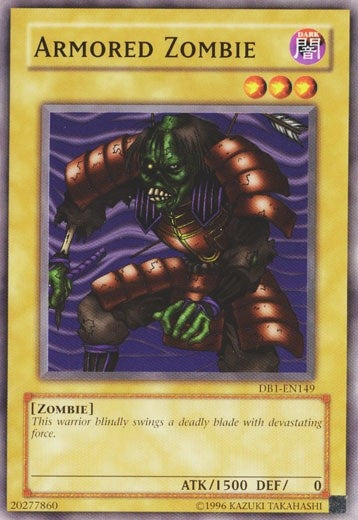 Armored Zombie (1149) (DB1) - YuGiOh Single