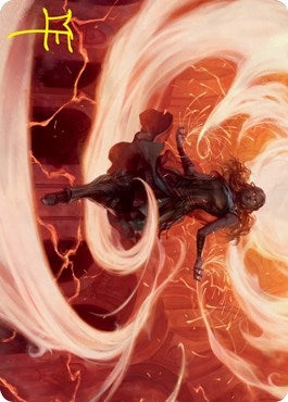 Crackle with Power Art Card (Gold-Stamped Signature) (12) [ASSTX] - MTG Single