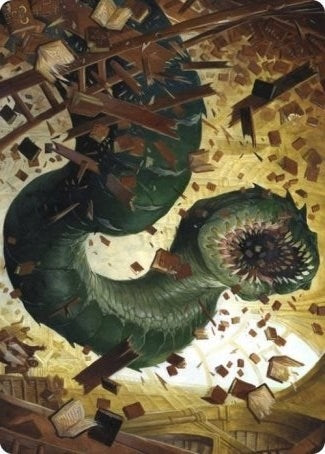 Bookwurm Art Card (14) [ASSTX] - MTG Single