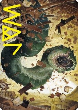Bookwurm Art Card (Gold-Stamped Signature) (14) [ASSTX] - MTG Single