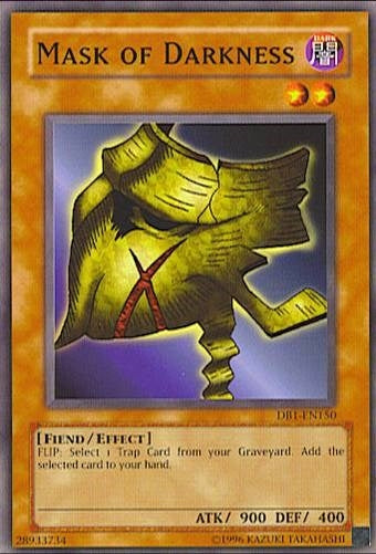 Mask of Darkness (1150) (DB1) - YuGiOh Single