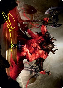 Image for Awaken the Blood Avatar Art Card (Gold-Stamped Signature) (20) (Strixhaven) - Magic: The Gathering