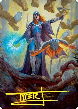 Kasmina Enigma Sage Art Card (Gold-Stamped Signature) (29) [ASSTX] - MTG Single