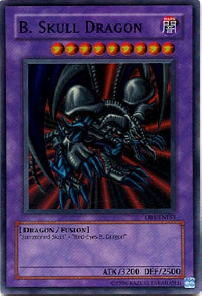 B. Skull Dragon (1153) (DB1) - YuGiOh Single