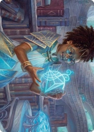 Zimone Quandrix Prodigy Art Card (46) [ASSTX] - MTG Single
