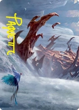 Island Art Card (Gold-Stamped Signature) (49) [ASSTX] - MTG Single