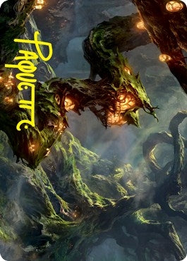 Forest Art Card (Gold-Stamped Signature) (50) [ASSTX] - MTG Single