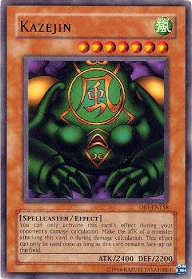 Kazejin (1158) (DB1) - YuGiOh Single