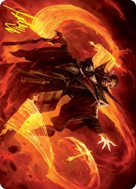 Plargg Dean of Chaos Art Card (Gold-Stamped Signature) (53) [ASSTX] - MTG Single